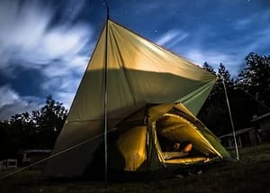 a camping tent